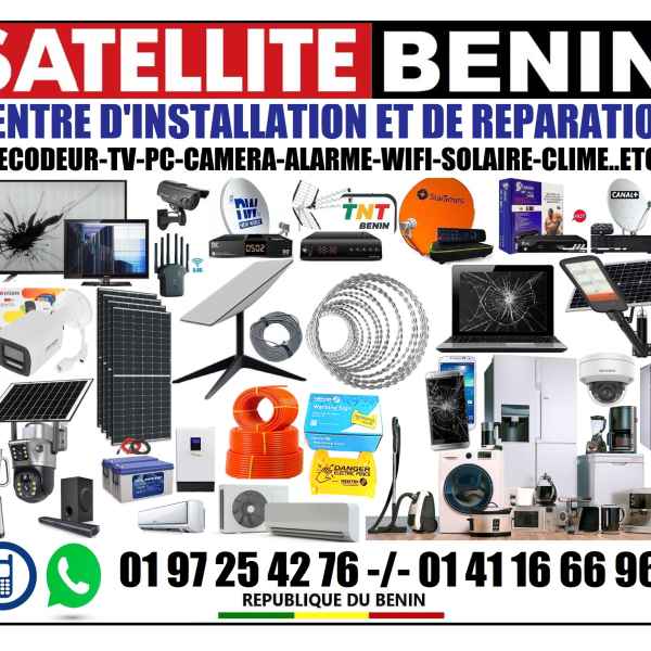 Confiez nous  l'installation, et la Réparation Abomey-Calavi FCFA