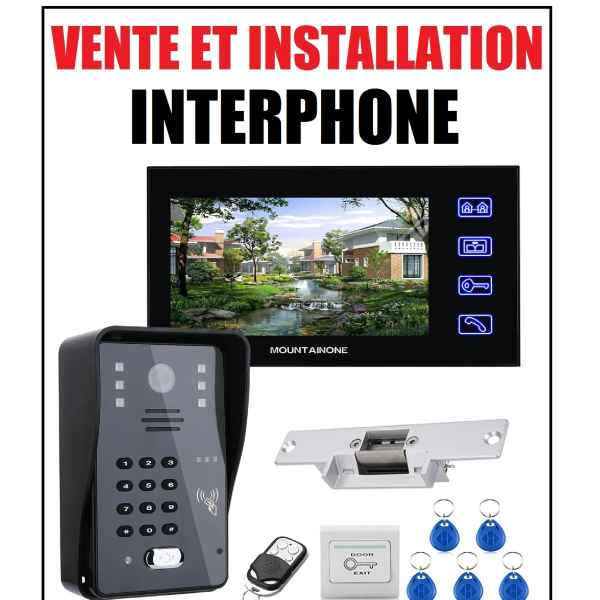 INTERPHONE POUR VOS MAISON AVEC INSATLLATION Cotonou Bénin