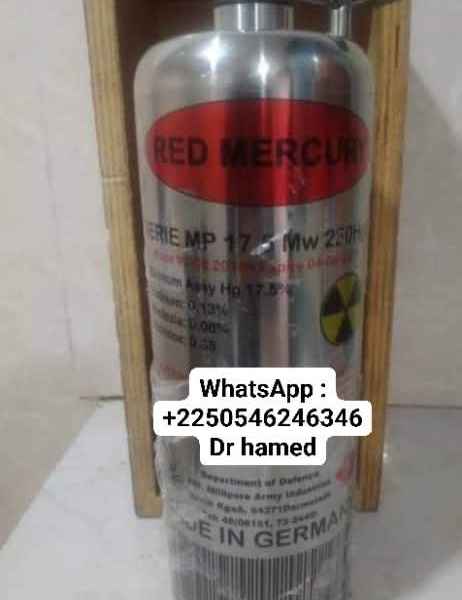 Buy 99.9% Pure Red Liquid Mercury Odienné FCFA