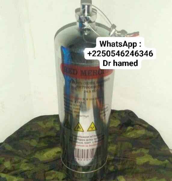 Red liquid mercury Yamoussoukro FCFA