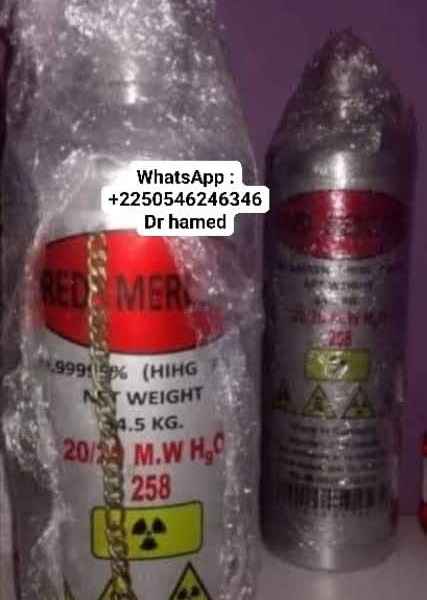 Acheter Mercure liquide rouge Odienné FCFA