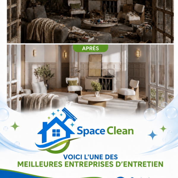 Service de nettoyage à domicile - Space Clean Lomé FCFA