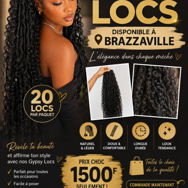 Gypsy locs Brazzaville Congo Brazzaville