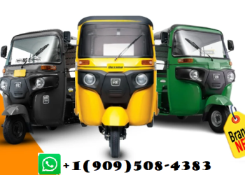 Tricycle Bajaj, TVS King – Version passagers Brazzaville Congo Brazzaville