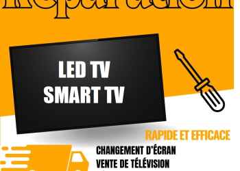 REPARATION ET INSTALLATION DES TV Cotonou Congo Brazzaville