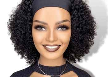 Perruque afro avec bandeau Brazzaville Congo Brazzaville