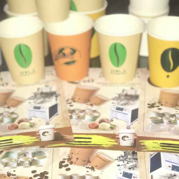 Les gobelets jetables et personnalisés Pointe-Noire FCFA