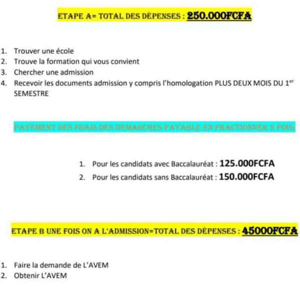 Service voyage Brazzaville FCFA